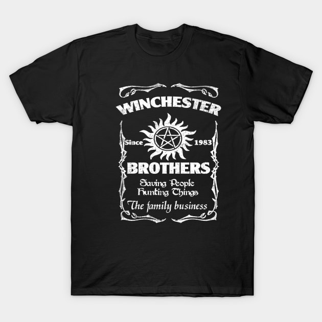 Winchester brothers since 1983 T-Shirt by kurticide